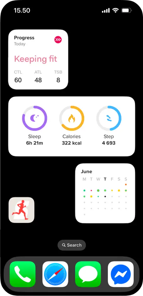 Home screen widgets